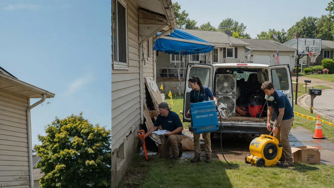 Ceiling Leak Cleanup in Grand View, WI near me